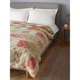 John Lewis Gracie Patchwork Quilted Bedspread - thumbnail 2