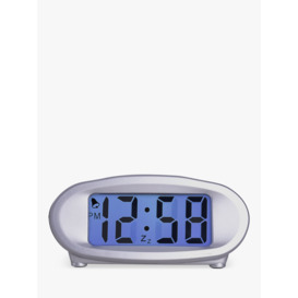 Acctim Eclipse Solar Dual Power Smartlite® Digital Alarm Clock, Silver - thumbnail 2