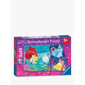 Ravensburger Disney Princess Jigsaw Puzzles, Box of 3 - thumbnail 1