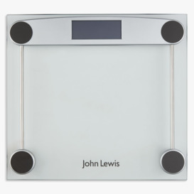 John Lewis Digital Glass Bathroom Scale - thumbnail 1