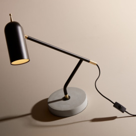 John Lewis No.045 LED Desk Lamp, Black - thumbnail 1
