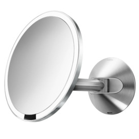 simplehuman Wall Mounted Bathroom Sensor Beauty Mirror - thumbnail 1
