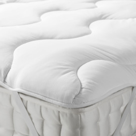 John Lewis ANYDAY Synthetic Soft and Light Mattress Topper - thumbnail 1