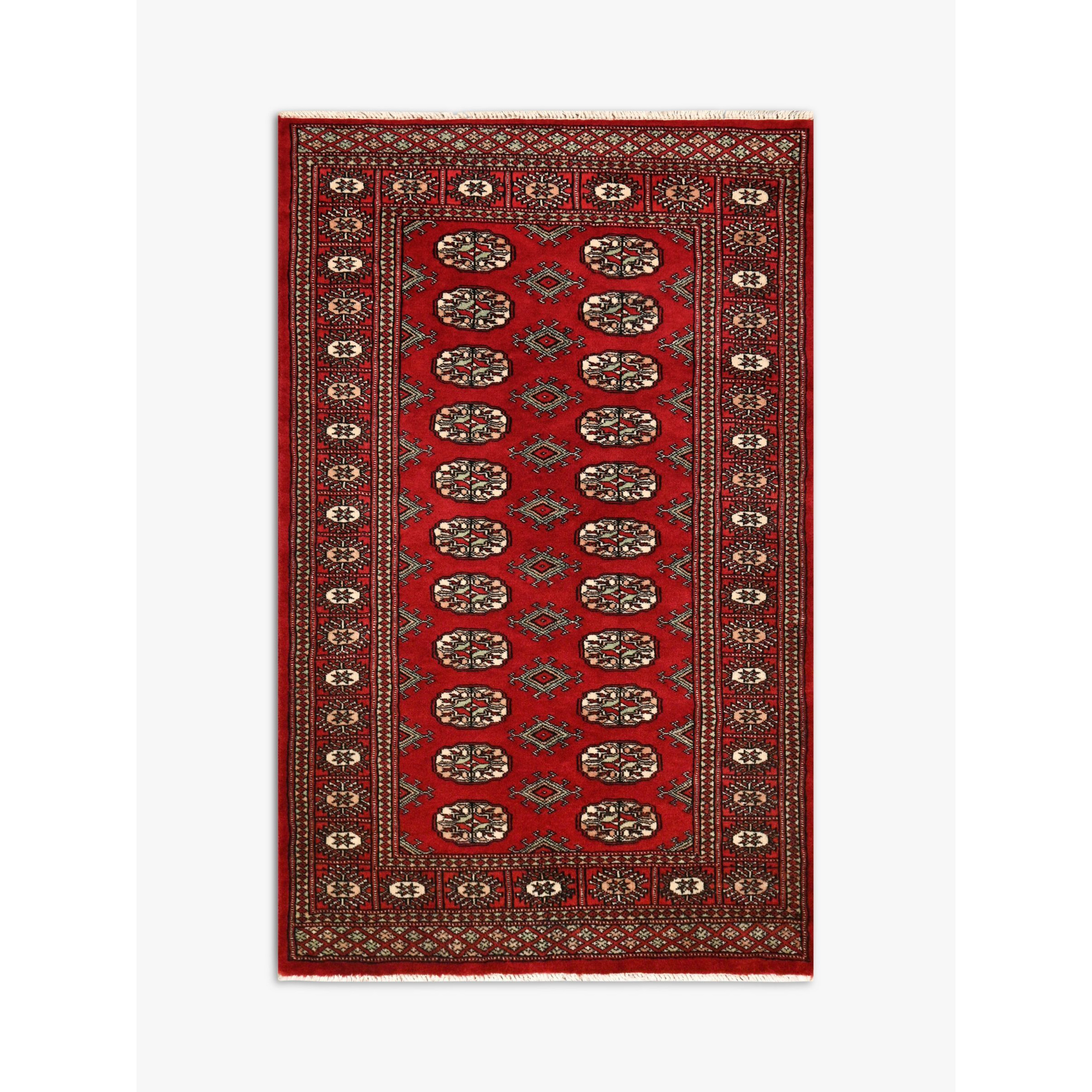 Gooch Luxury Hand Knotted Pakistan Bokhara Handmade Rug, Red - image 1