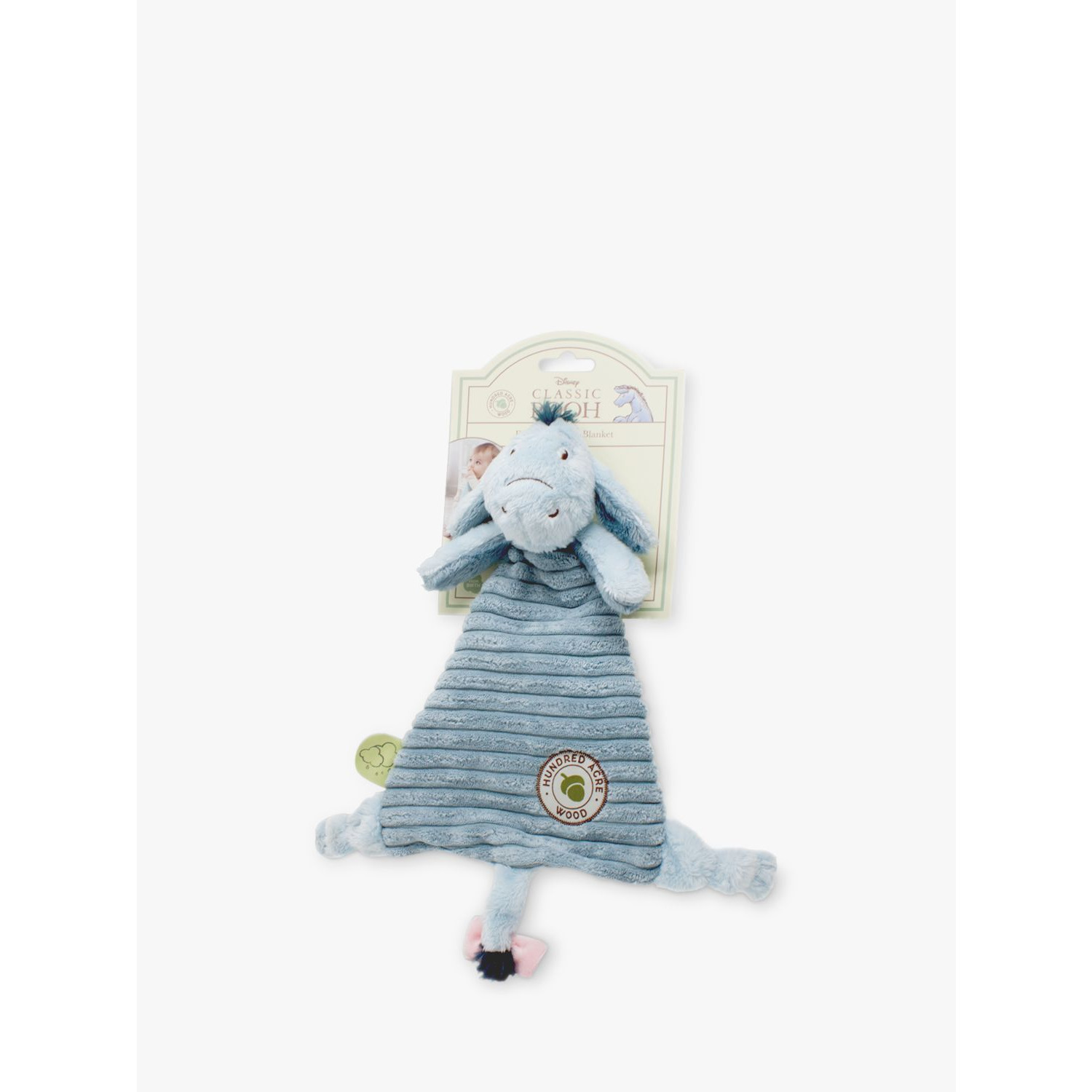 Winnie the Pooh Baby Eeyore Comfort Blanket, H23cm - image 1