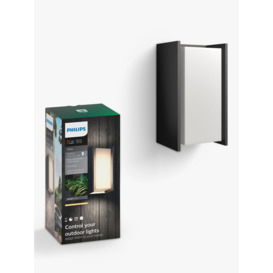 Philips Hue Turaco LED Smart Outdoor Wall Light, Black - thumbnail 2