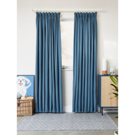 John Lewis ANYDAY Arlo Pair Lined Pencil Pleat Curtains - thumbnail 2