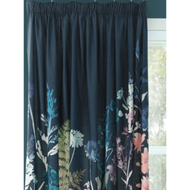 bluebellgray Peggy Pair Lined Pencil Pleat Curtains - thumbnail 2