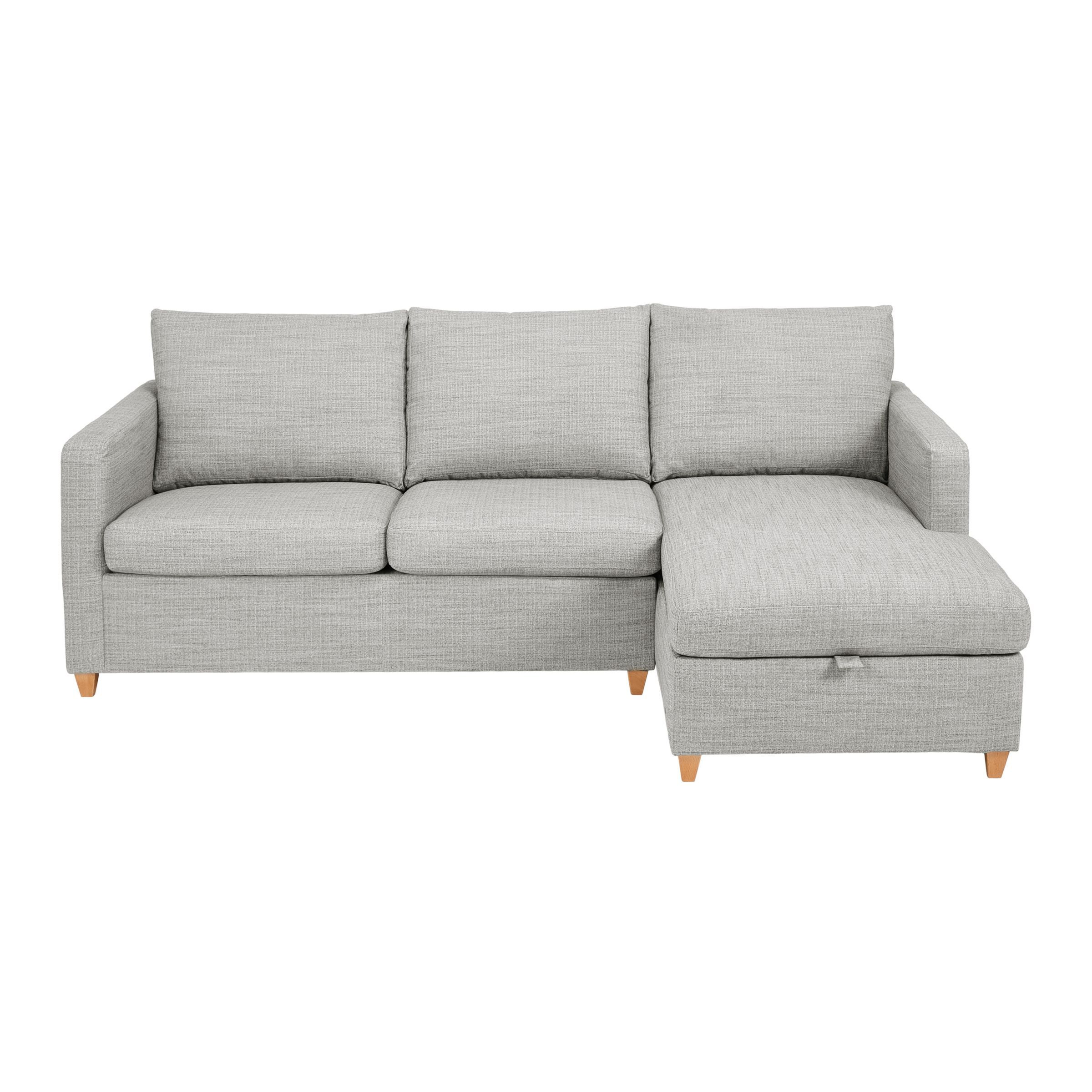 John Lewis Bailey 5+ Seater RHF Chaise End Sofa Bed - image 1