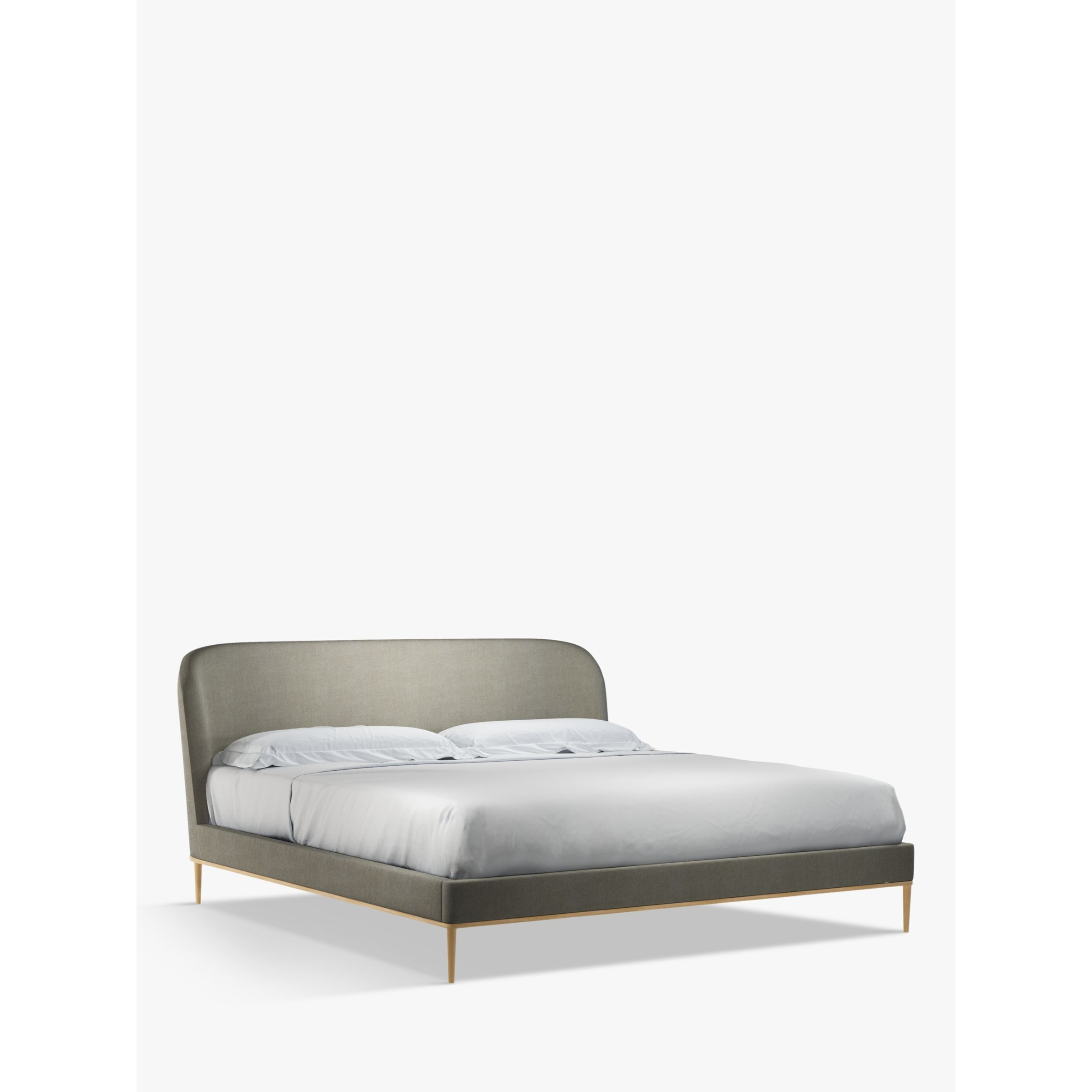 John Lewis Show-Wood Upholstered Bed Frame, Super King Size - image 1