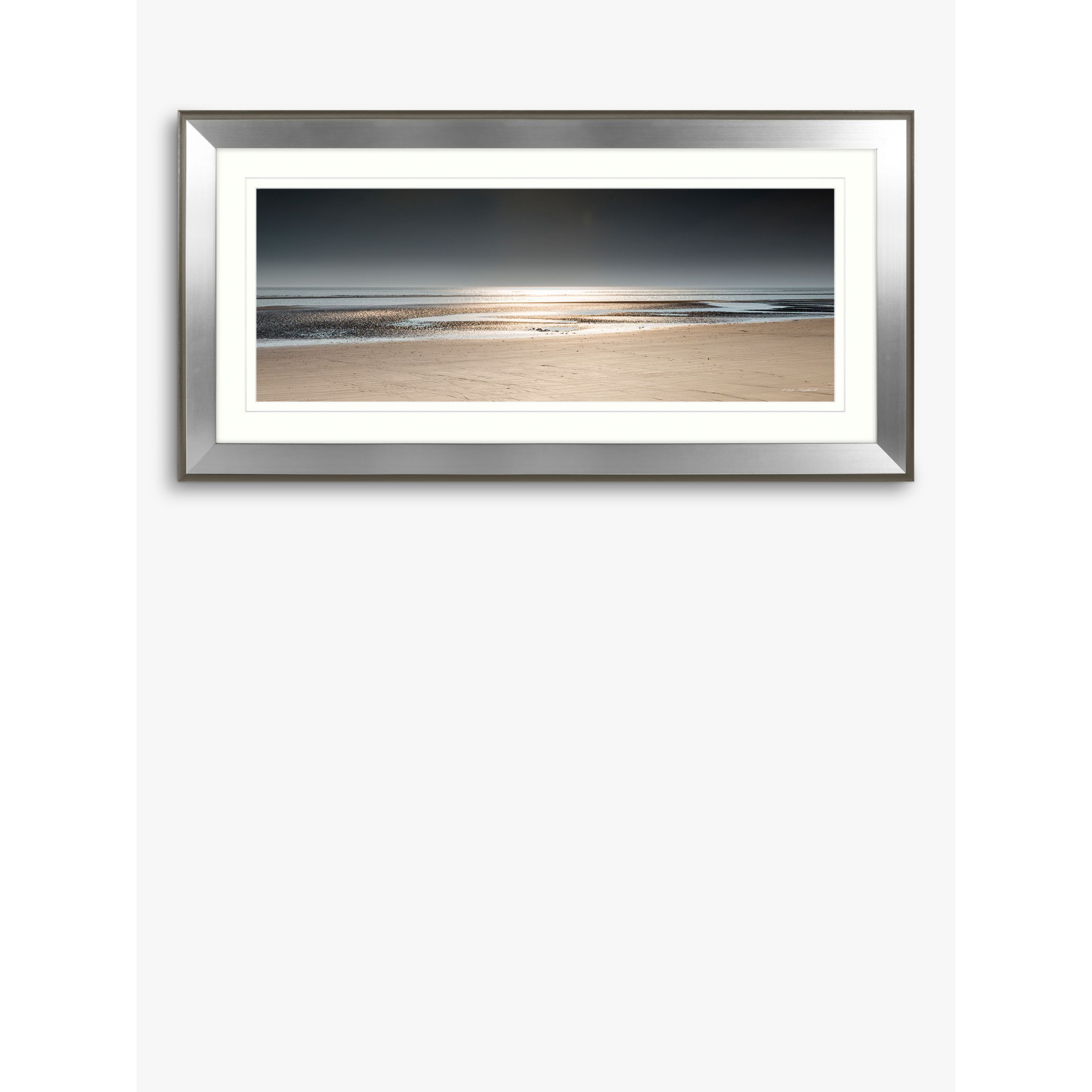 John Lewis Mike Shepherd 'Coastal Haze' Framed Print & Mount, 110 x 55cm - image 1
