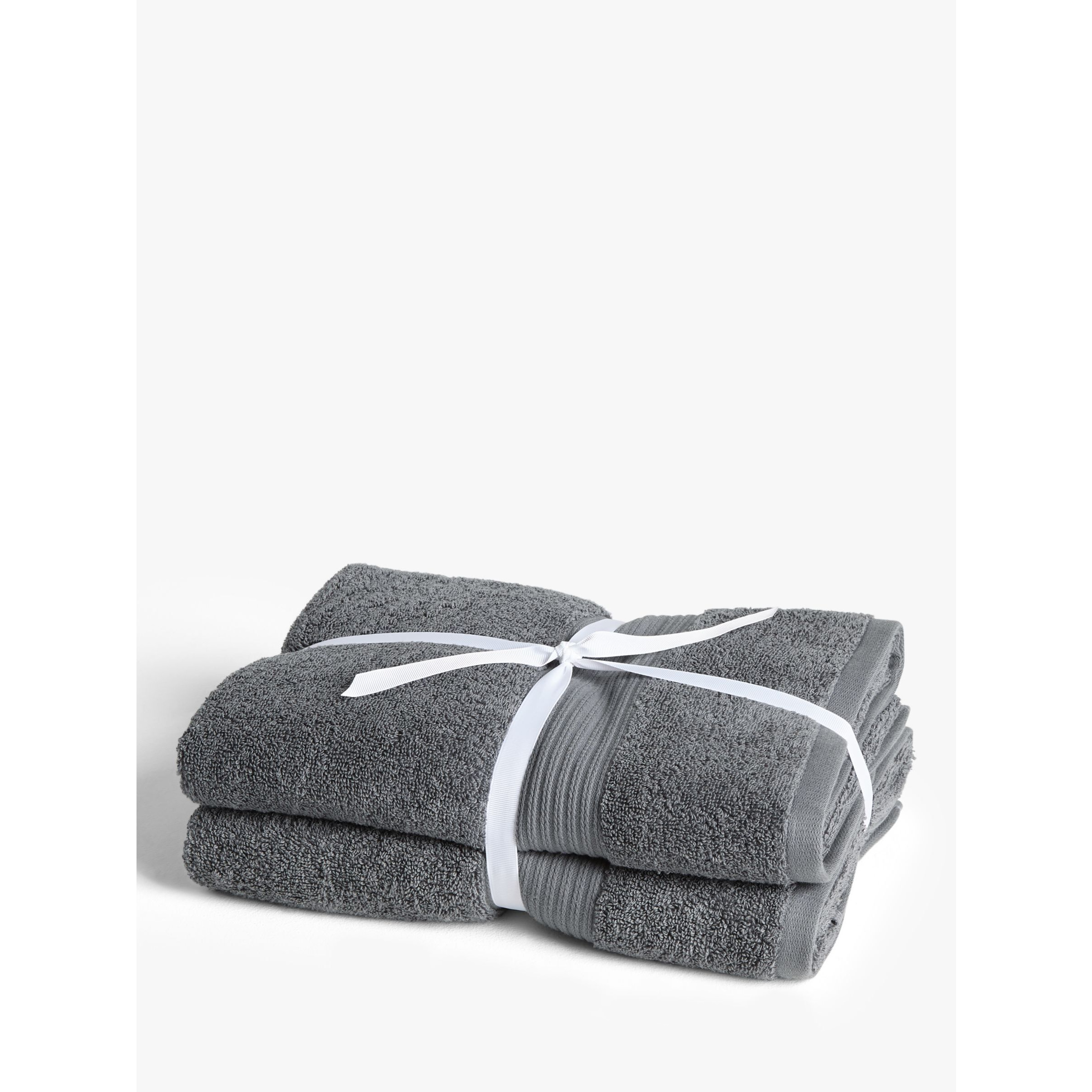 John Lewis Cotton Towels, Pack of 2