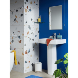 John Lewis ANYDAY Block Stripe Soap Dispenser - thumbnail 4
