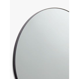 John Lewis Metal Frame Round Wall Mirror, 80cm - thumbnail 2