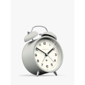 Newgate Clocks Charlie Twin Bell Echo Silent Sweep Analogue Alarm Clock - thumbnail 2