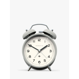 Newgate Clocks Charlie Twin Bell Echo Silent Sweep Analogue Alarm Clock - thumbnail 1