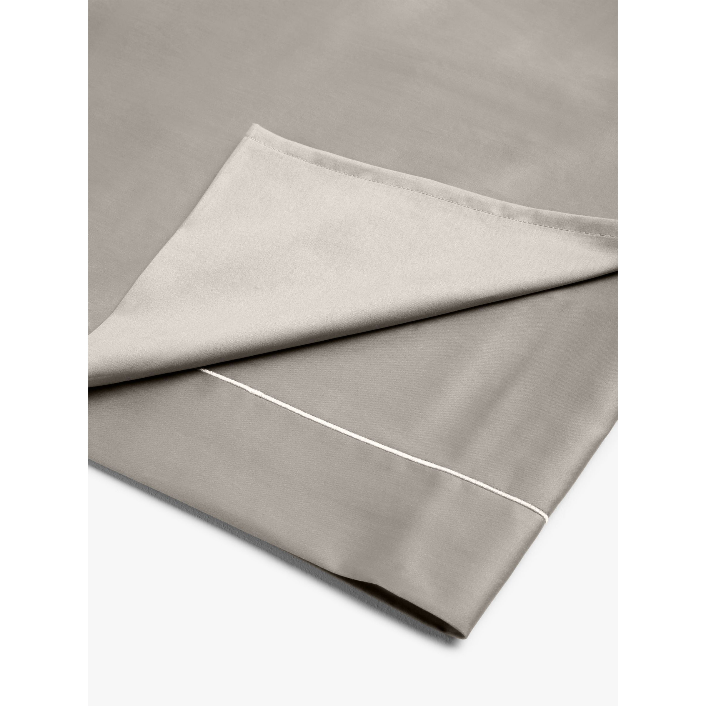 John Lewis & Partners 400 Thread Count Soft & Silky Egyptian Cotton Flat Sheet