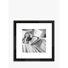 Marilyn Monroe In Bed - Framed Print & Mount, 50 x 50cm - thumbnail 1