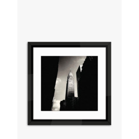 New York Chrysler Building - Framed Print & Mount, 45.5 x 45.5cm - thumbnail 1
