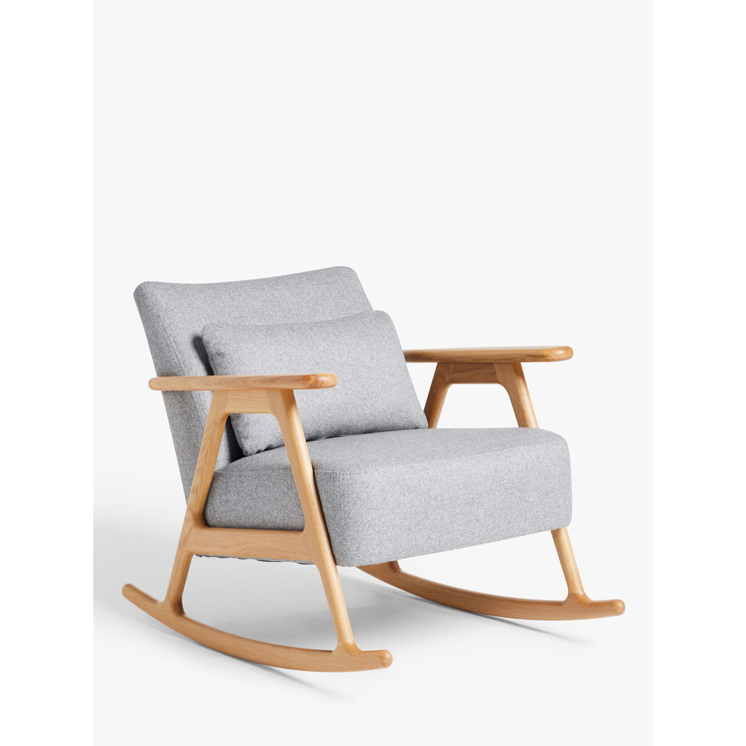 John Lewis Hendricks Rocking Chair, Light Wood Frame