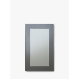 John Lewis Marietta Mirror, 100 x 61cm, Smoke - thumbnail 1