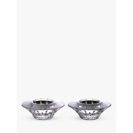 Waterford Crystal Lismore Cut Glass Votive Candle Holders, Set of 2 - thumbnail 1