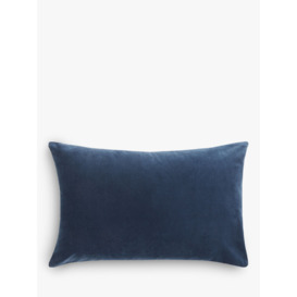 John Lewis Rectangular Cotton Velvet Cushion