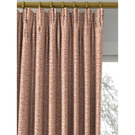 John Lewis Tonal Weave Made to Measure Curtains or Roman Blind, Chestnut - thumbnail 2
