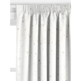 John Lewis Twinkle Twinkle Made to Measure Curtains or Roman Blind, Dove - thumbnail 2
