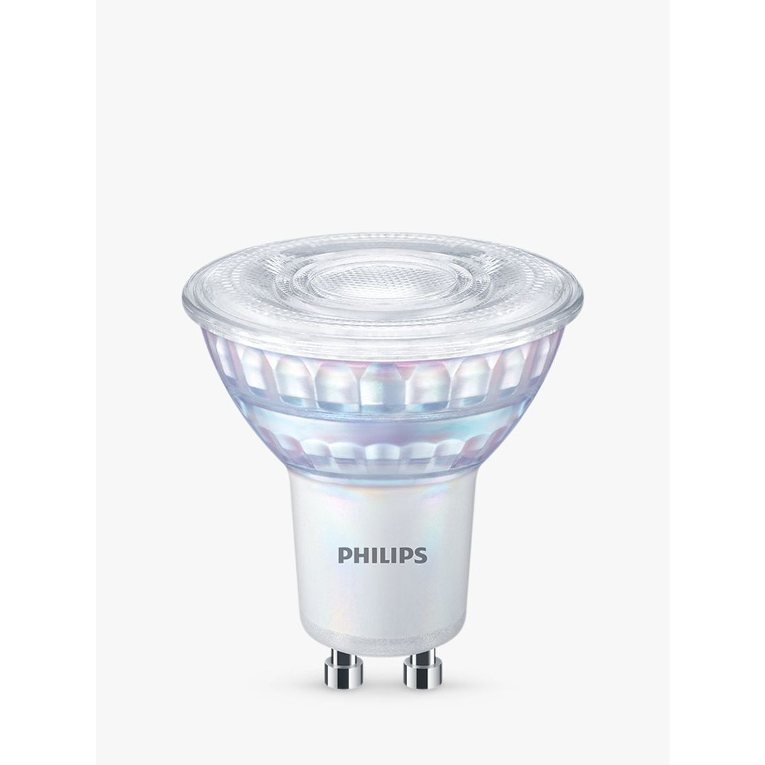 Philips 4W GU10 LED Dimmable Spotlight Bulb, Warm White, Pack of 3 - image 1