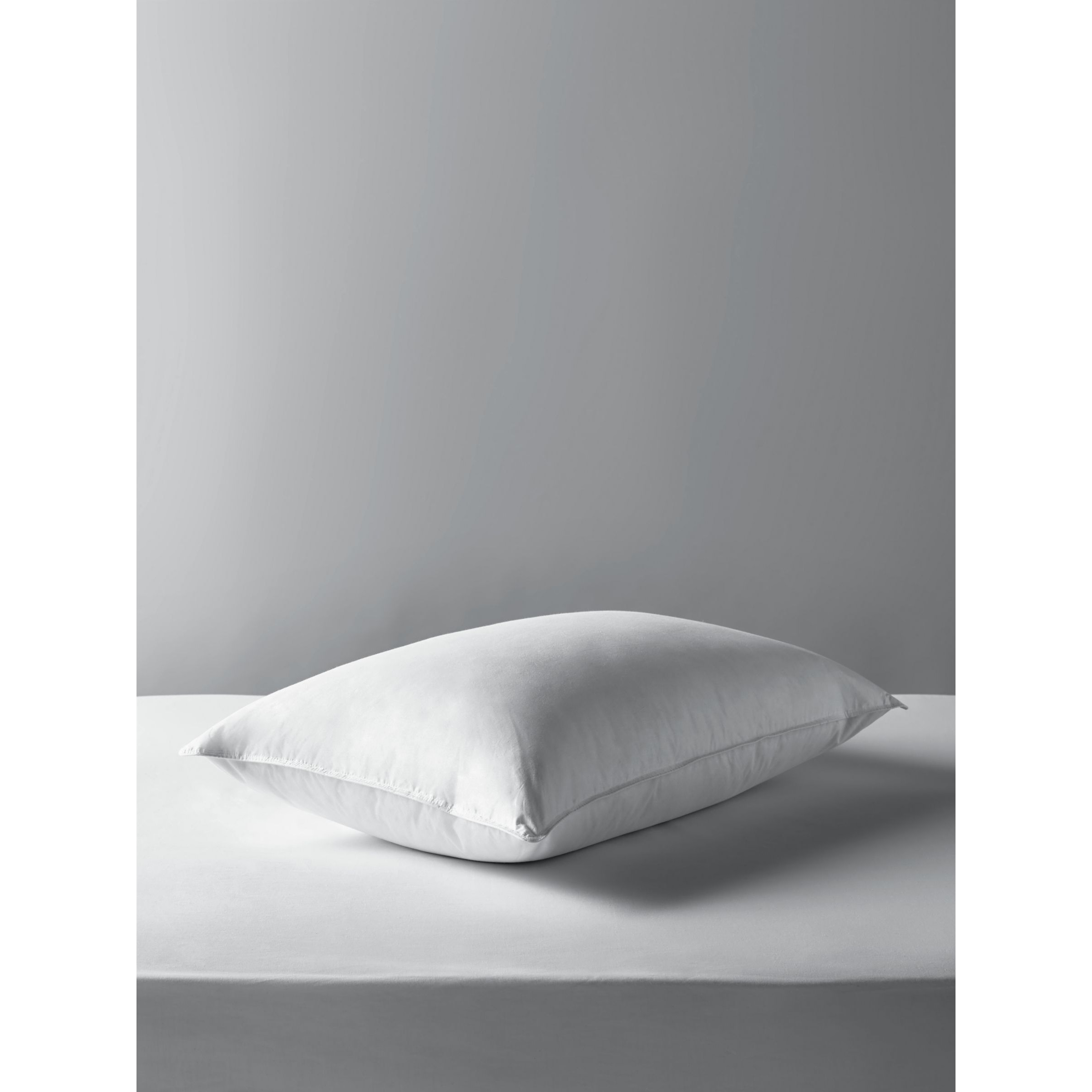 John Lewis Natural Duck Feather and Down Standard Pillow, Soft/Medium - image 1