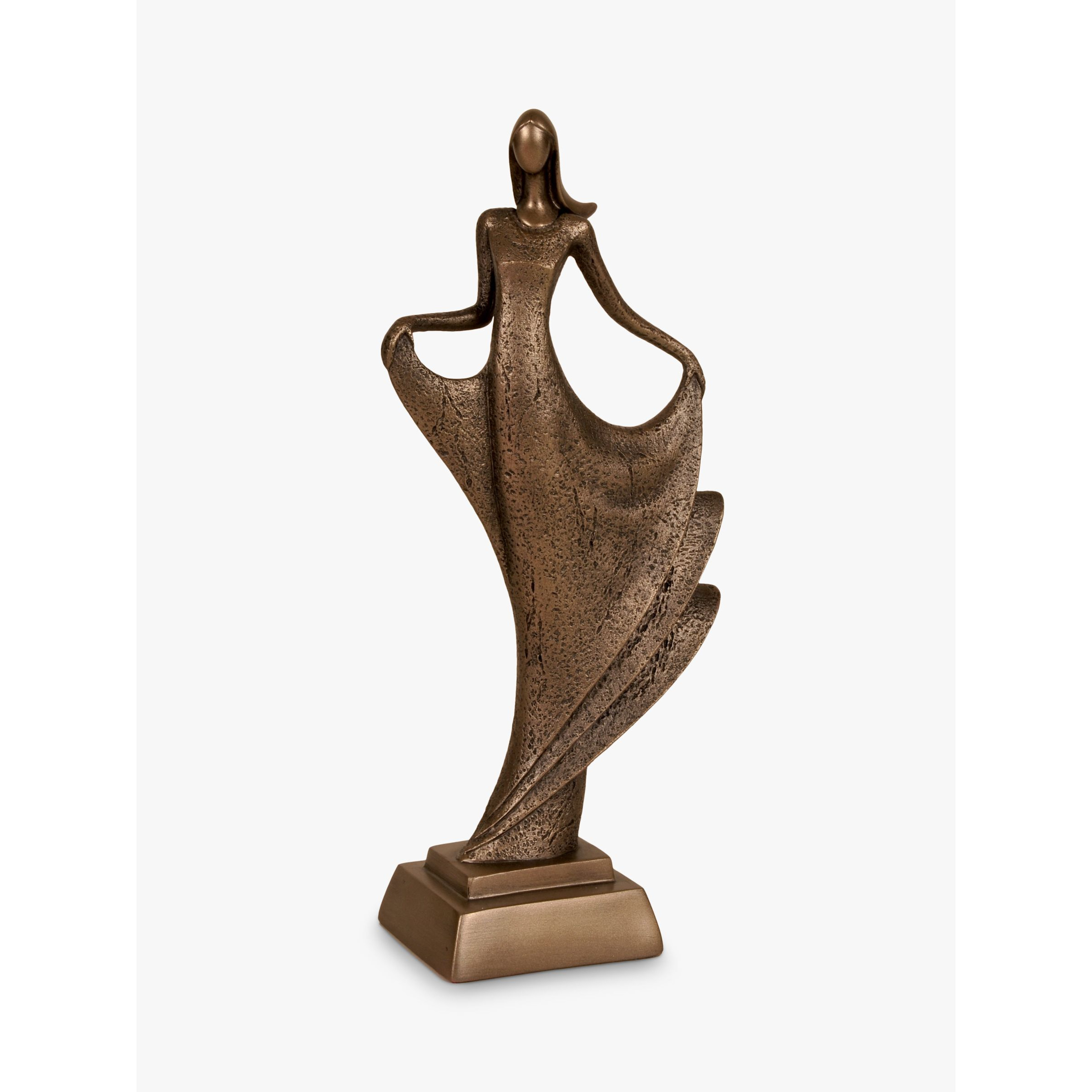 Frith Sculpture Just Dance Figurine by Mitko Kavrikov, Bronze