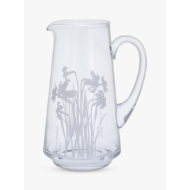 Dartington Crystal Bloom Daffodil Jug Vase, H22.5cm - thumbnail 2