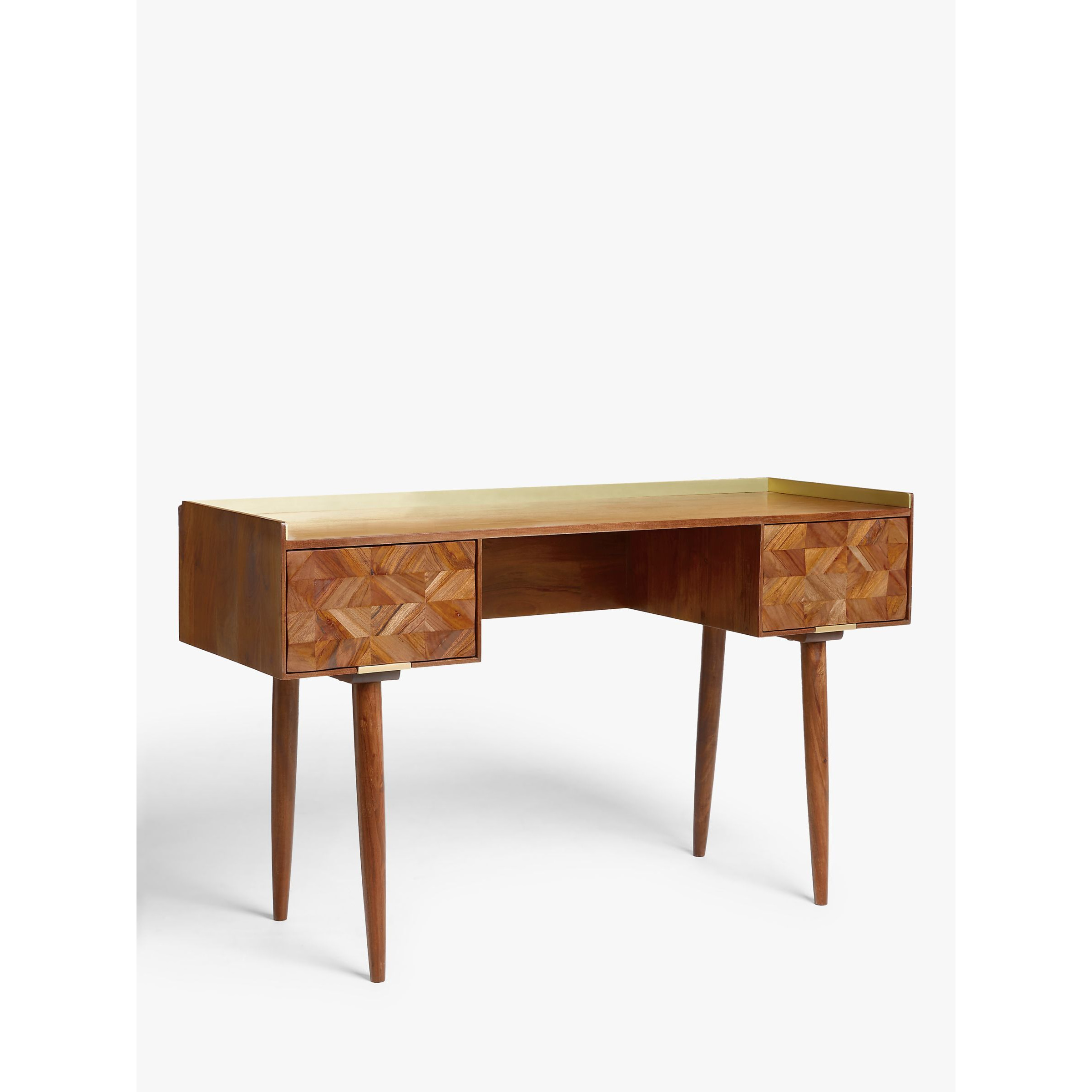 John Lewis + Swoon Franklin Desk, Brown - image 1