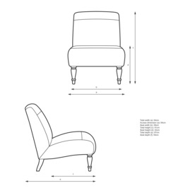 John Lewis Lounge Leather Chair, Dark Leg - thumbnail 2