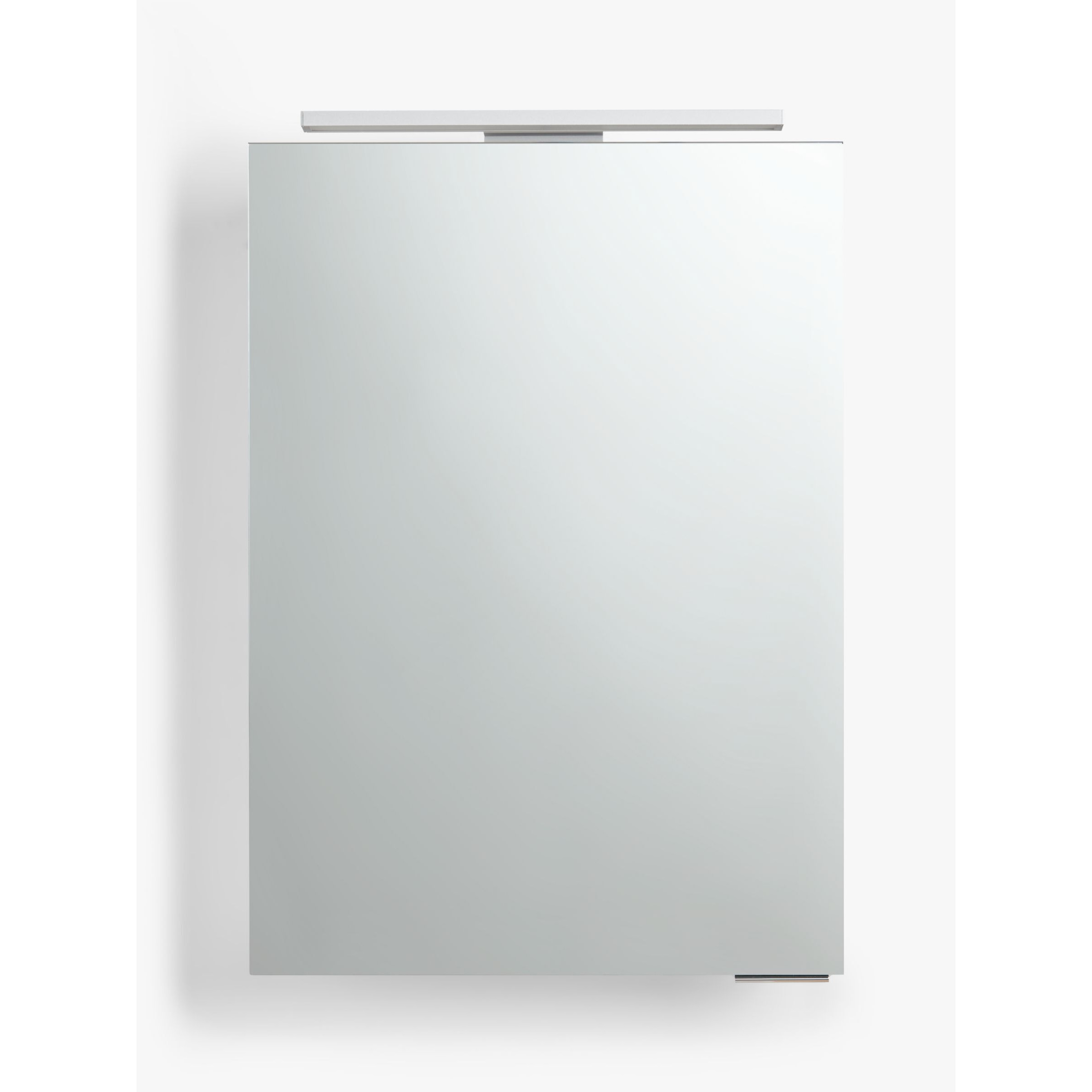 John Lewis Ariel Single Mirrored and Illuminated Bathroom Cabinet - image 1
