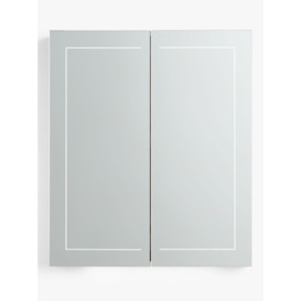 John Lewis Enclose Double Mirrored and Illuminated Bathroom Cabinet - thumbnail 1