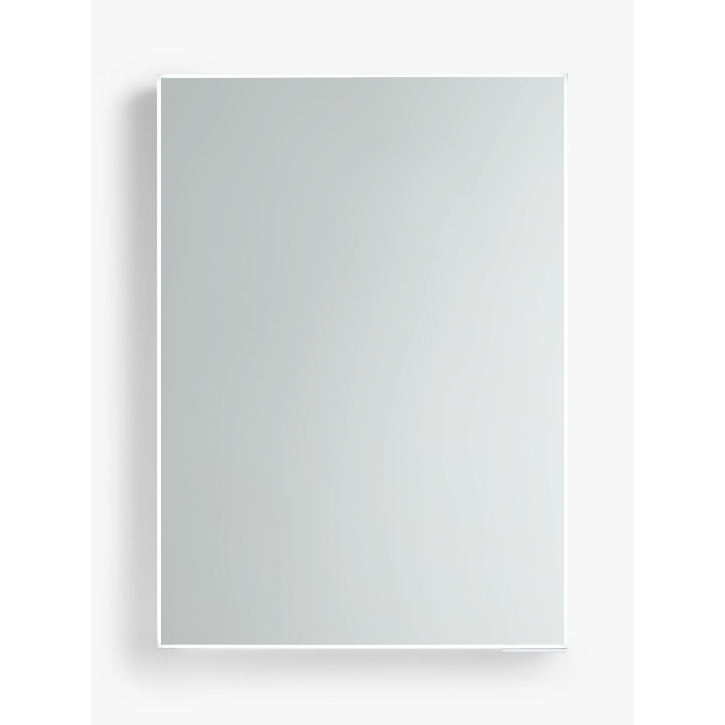 John Lewis Aspect Single Mirrored and Illuminated Bathroom Cabinet - image 1