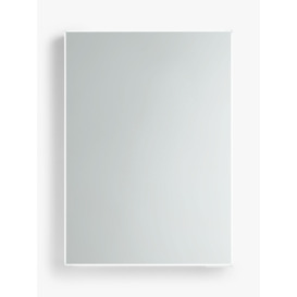 John Lewis Aspect Single Mirrored and Illuminated Bathroom Cabinet - thumbnail 1