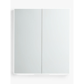 John Lewis Aspect Double Mirrored and Illuminated Bathroom Cabinet - thumbnail 1