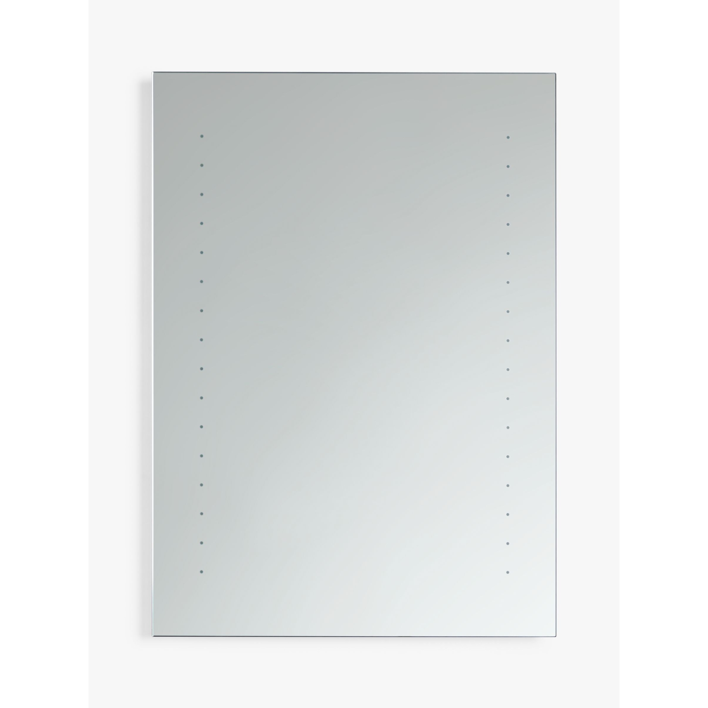 John Lewis Pixel Wall Mounted Illuminated Bathroom Mirror, Medium - image 1