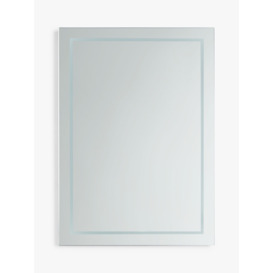 John Lewis Frame Wall Mounted Illumintaed Bathroom Mirror