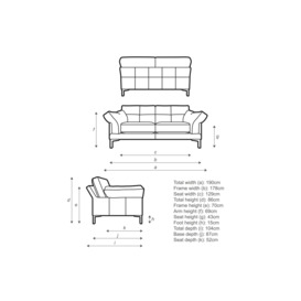 John Lewis Java II Medium 2 Seater Leather Sofa, Dark Leg - thumbnail 2