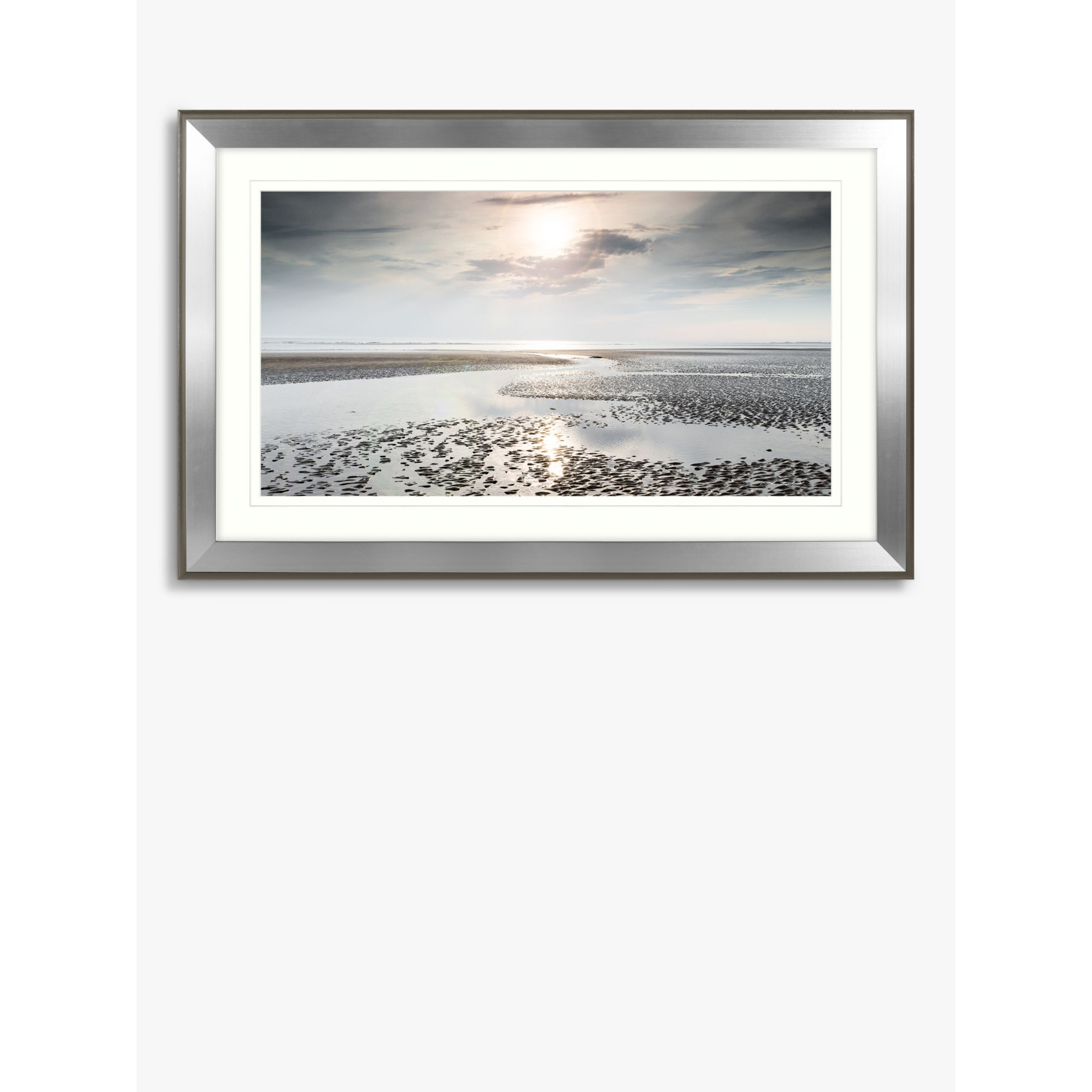 John Lewis Mike Shepherd 'Reflections of Heaven' Embellished Framed Print & Mount, 71 x 110cm, Silver/Multi - image 1