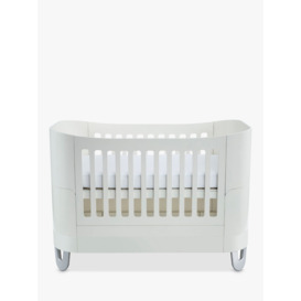 Gaia Baby Serena Complete Sleep Cotbed and Toddler Bed, Natural White