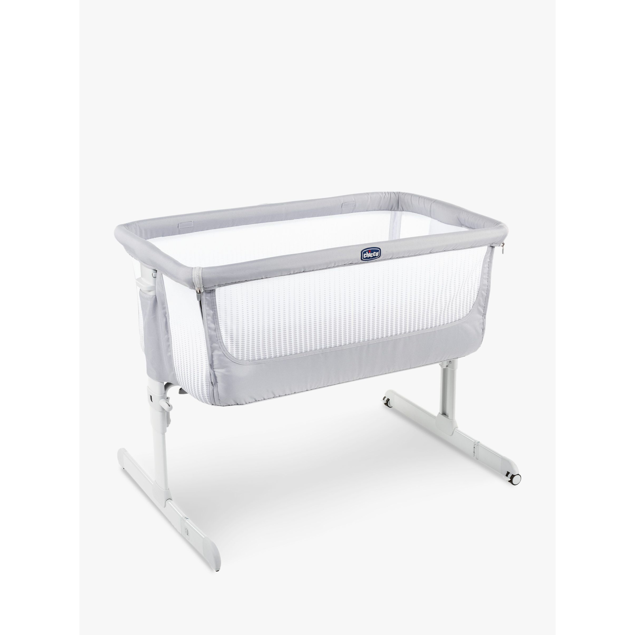 Chicco Next 2 Me Air Bedside Crib, Stone - image 1