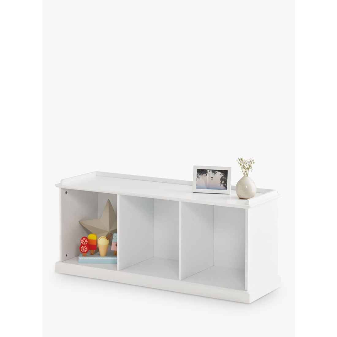 Great Little Trading Co Abbeville Storage Bench, White - image 1