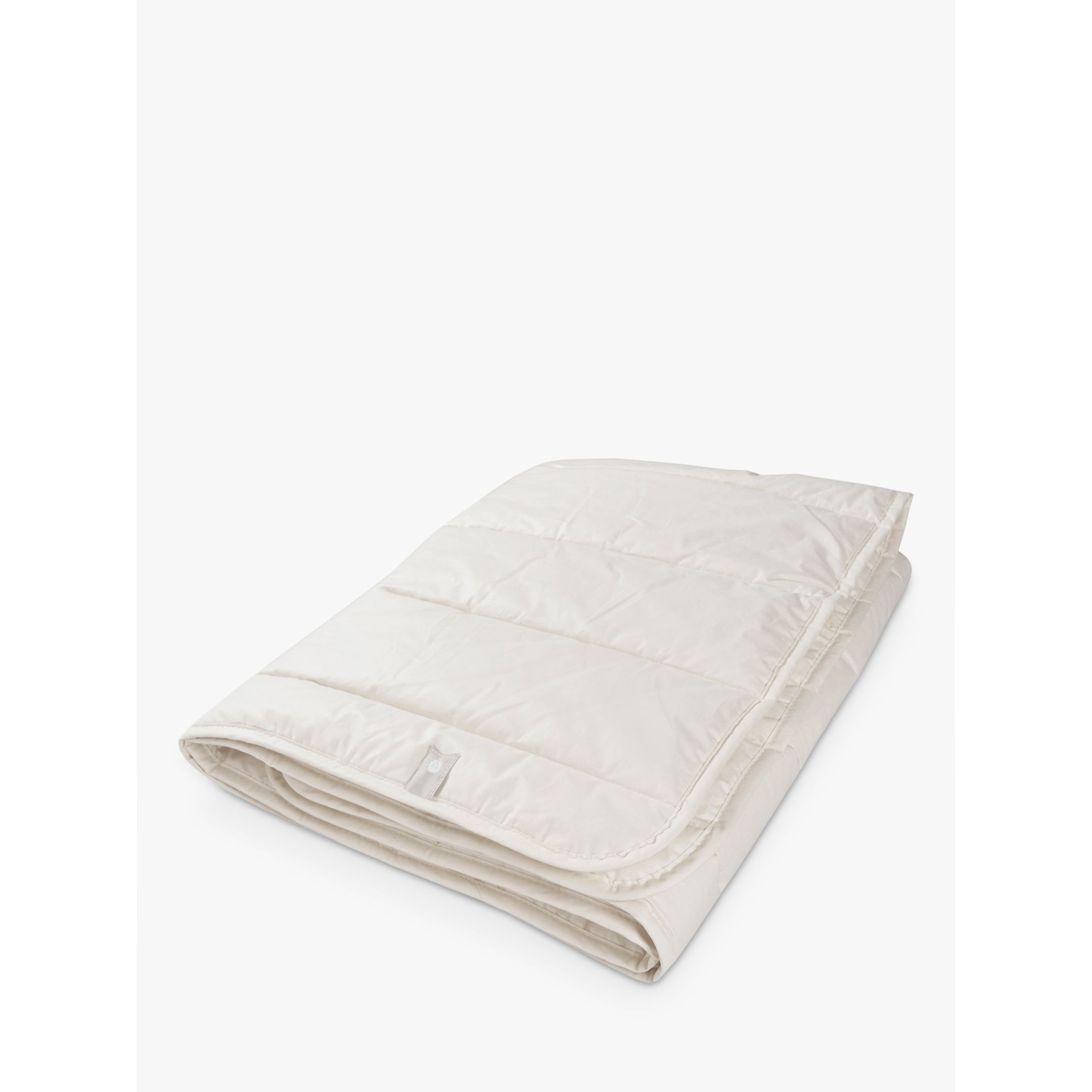 The Little Green Sheep Organic Wool Cotbed Duvet, 120 x 140cm - image 1