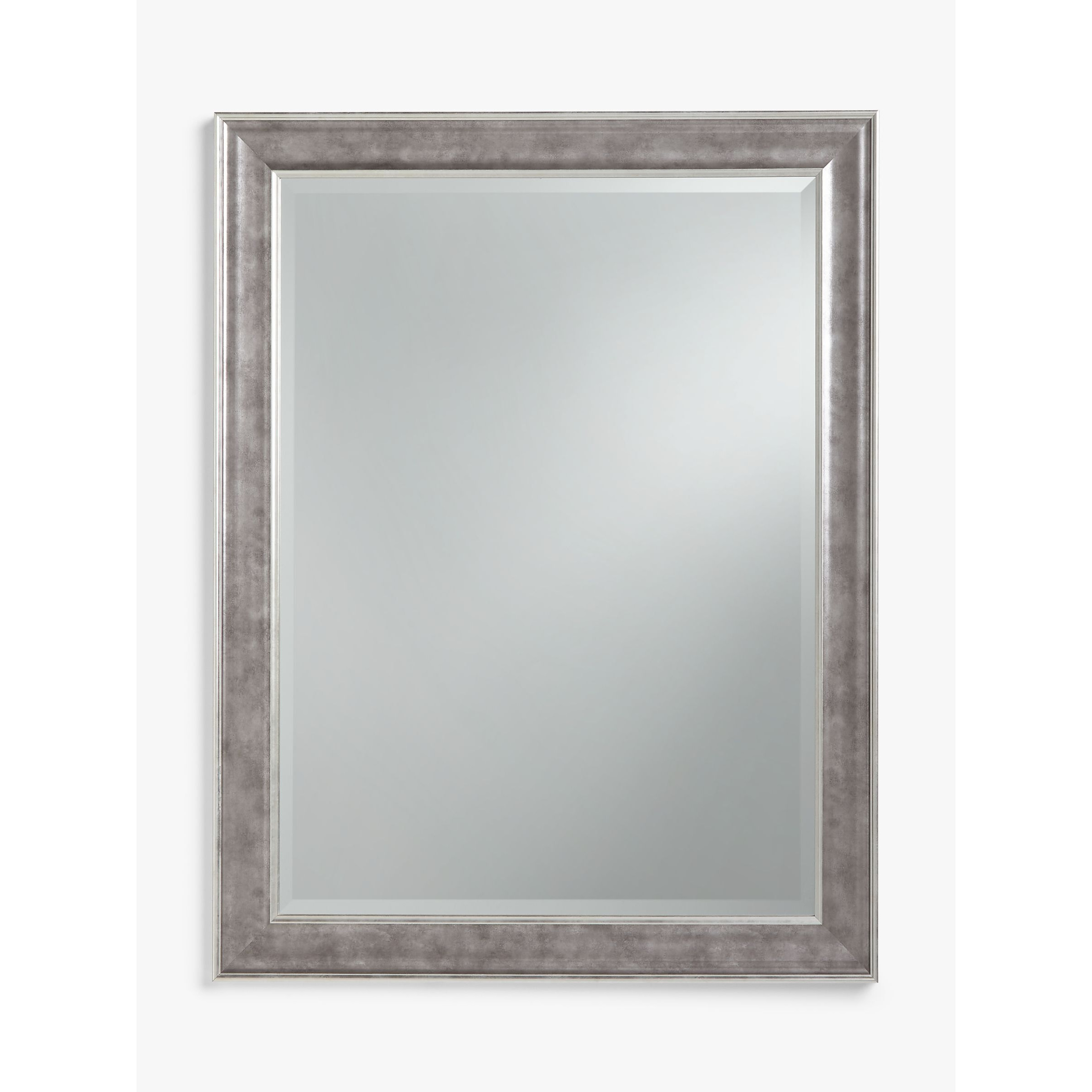 John Lewis Shaded Rectangular Wood Frame Wall Mirror - image 1