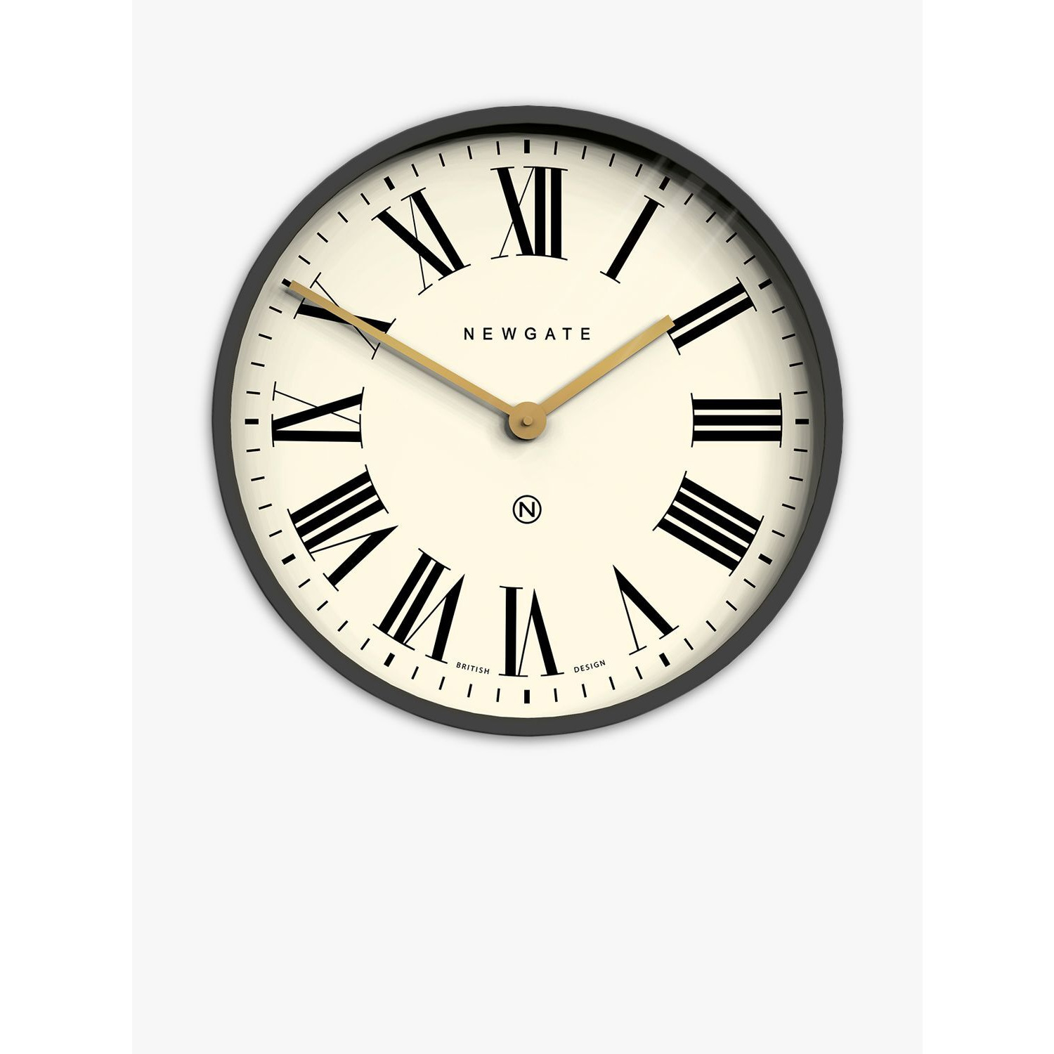 Newgate Clocks Mr Butler Roman Numeral Analogue Wall Clock, 45cm - image 1